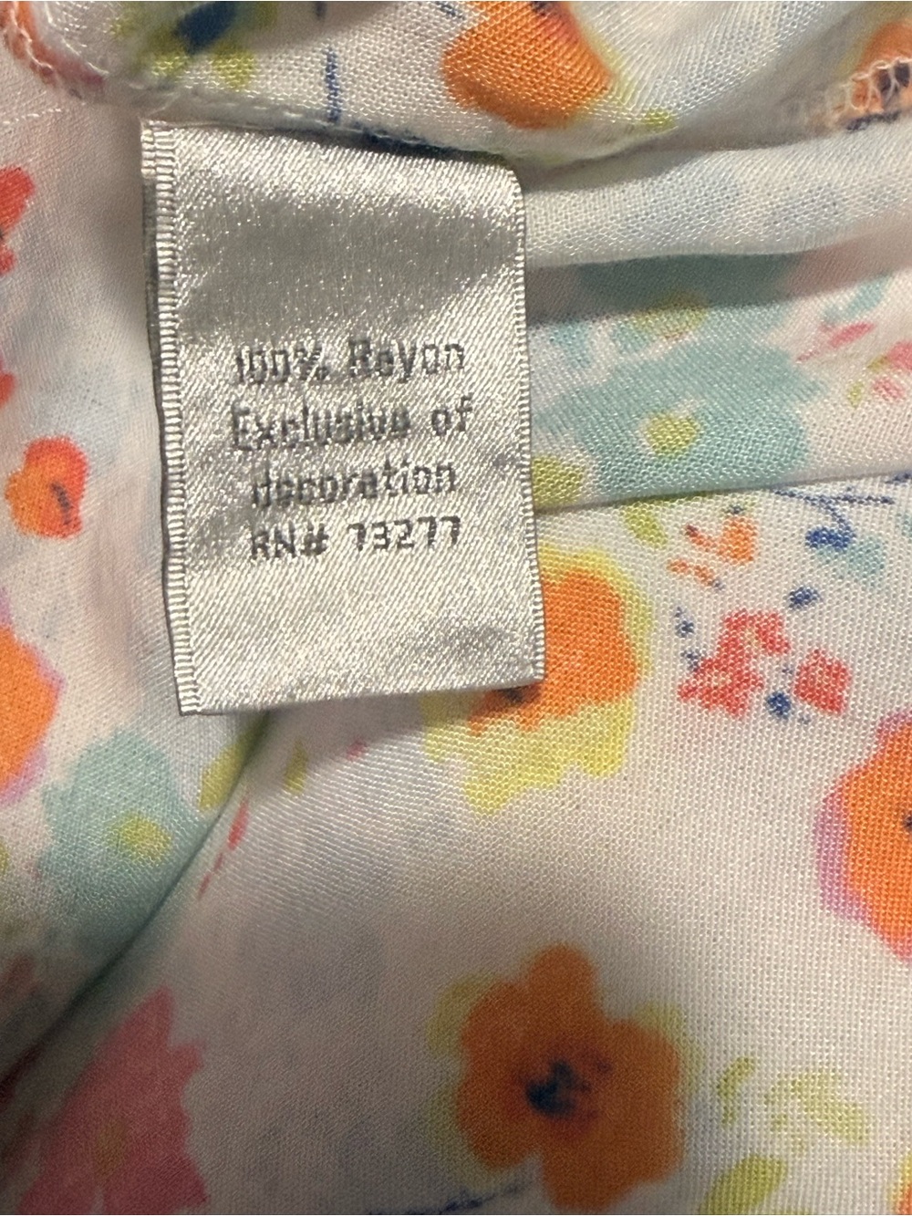 LC Lauren Conrad Floral Print Maxi Dress Size M Spaghetti Strap Ruffle Detail - Picture 7 of 7
